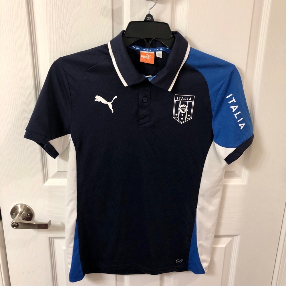 (SOLD)PUMA Italia men’s polo shirt | Small |